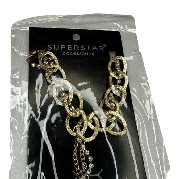 Superstar Accessories Women’s Gold One Size Hand Jewerly - Picture 3 of 6